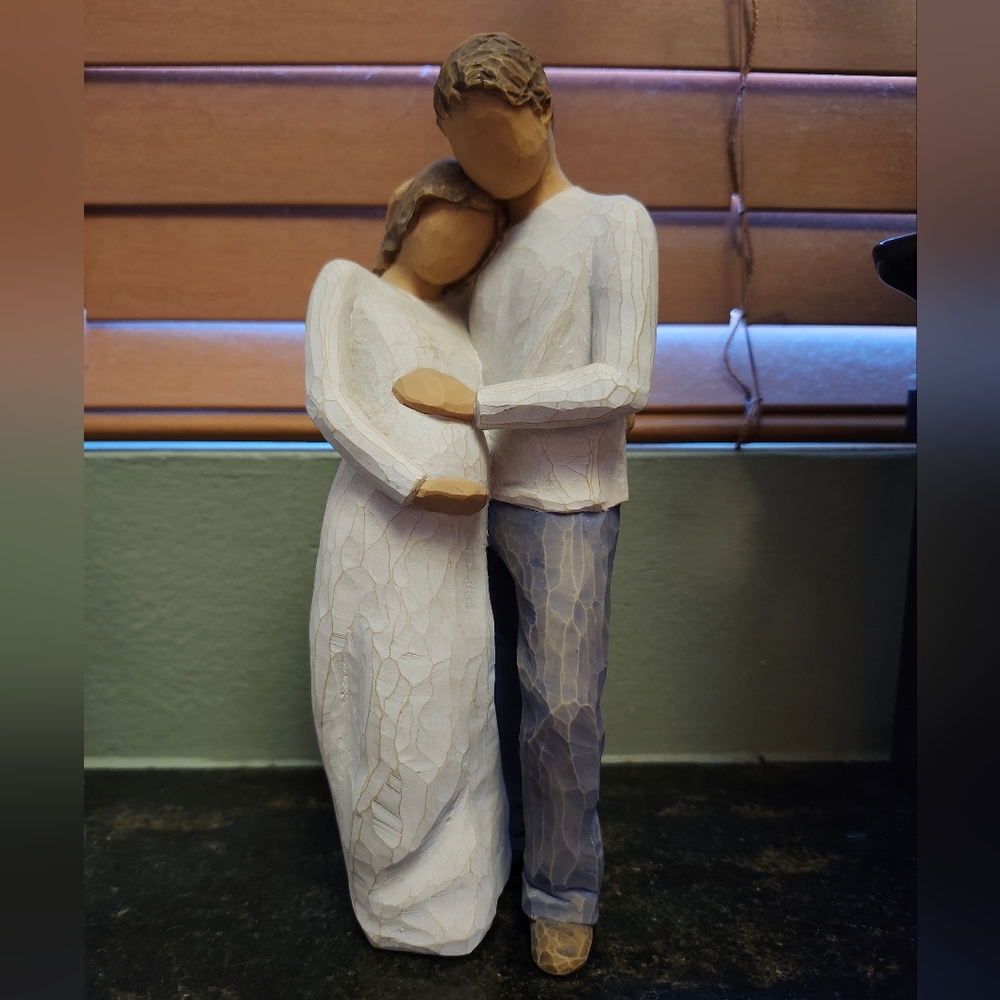 Willow Tree Expecting Couple Figurine